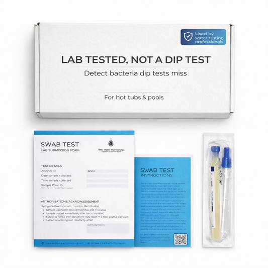Hot Tub & Pool Bacteria Test Kit - Professional Lab Analysis